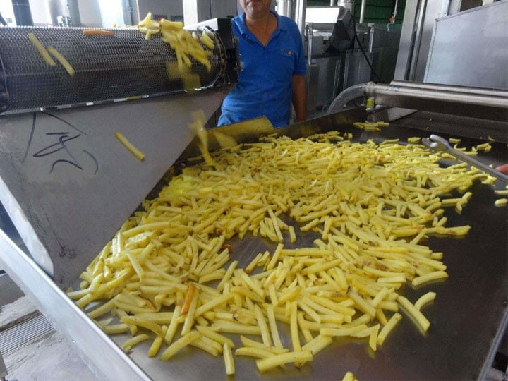 Small Frozen French Fries Plant Was Installed in Qatar