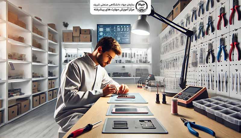 آموزش تعمیرات موبایل از مبتدی تا حرفه ای