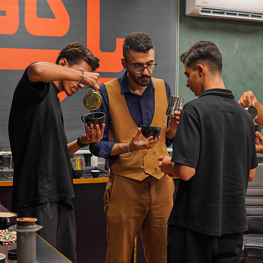 تفاوت باریستاهای مبتدی و حرفه‌ای