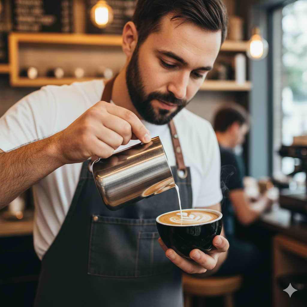 باریستاهای متخصص و حرفه‌ای