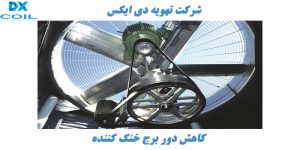کاهش دور برج خنک کننده