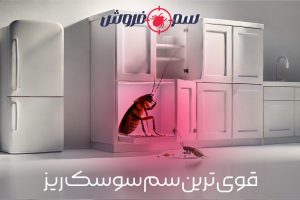 قوی ترین سم سوسک ریز کابینت [ سوسک آلمانی ]